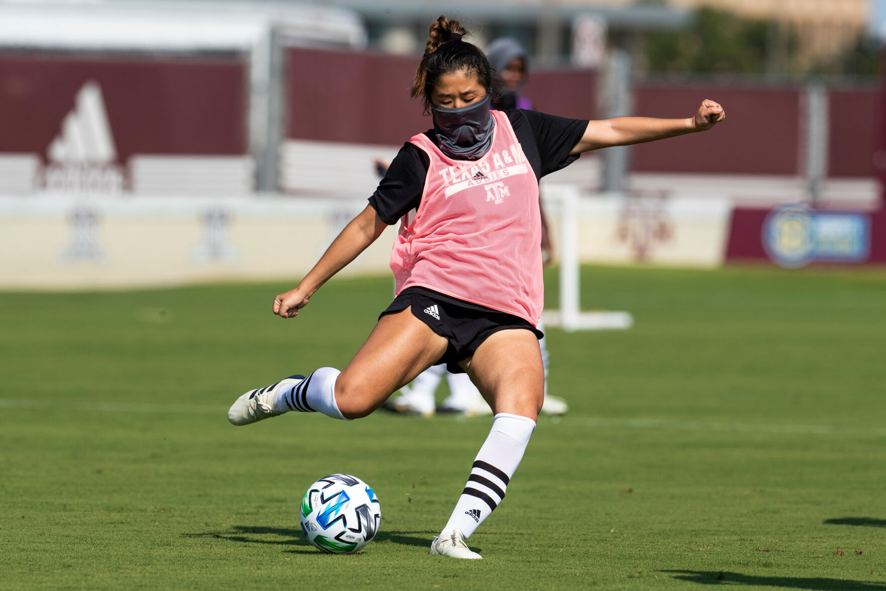 Texas A&M preseason soccer practice